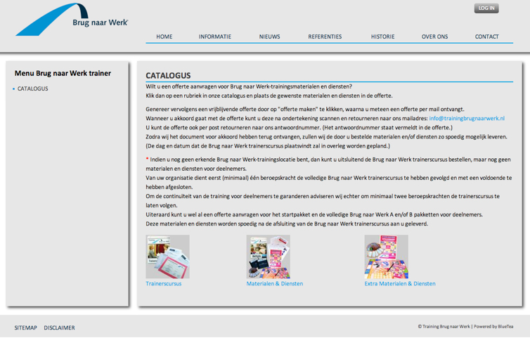 Brug naar Werk catalogus